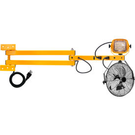 Ideal Warehouse® IDEALBrite™ Dock Light with Fan 40