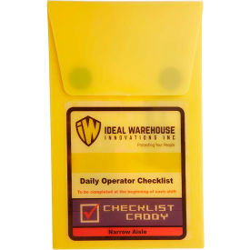 Ideal Warehouse Electric Narrow Aisle Forklift Checklist Caddy 70-1072 70-1072