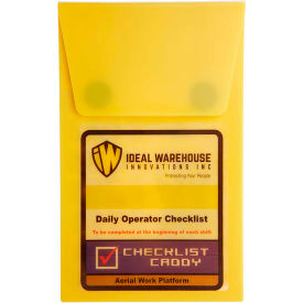 Ideal Warehouse Aerial Work Platform Checklist Caddy 70-1074 70-1074