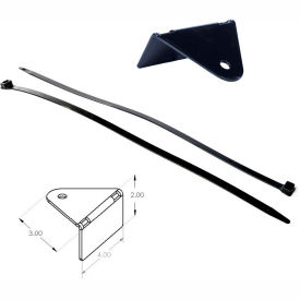 Universal Mounting Bracket for Ideal Warehouse Forklift Spotter™ Pedestrian Warning Spotlight 70-1091-1
