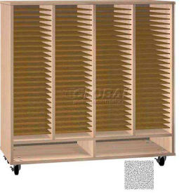 Ironwood Mfg. FS Series - 100 Open Folio Music Storage Cabinet - Castus Star FS-100-CS