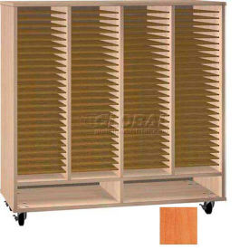 Ironwood Mfg. FS Series - 100 Open Folio Music Storage Cabinet - Oiled Cherry FS-100-OC