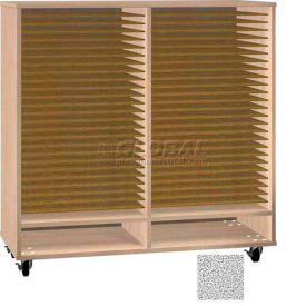 Ironwood Mfg. FS Series - 50 Open Folio Music Storage Cabinet - Castus Star FS-50-CS