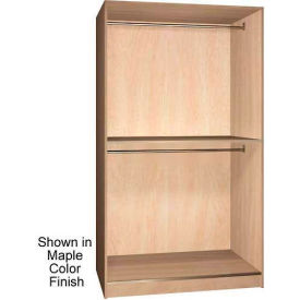 Ironwood 2 Compartment Wardrobe Storage Open Cabinet Folkstone Color 404-35-O-GG