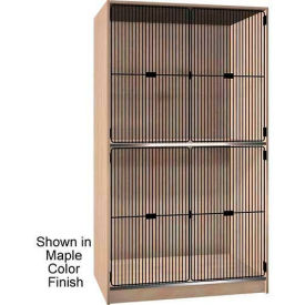 Ironwood 2 Compartment Grey Grill Door Wood Cabinet Cactus Star Color 302-15-G-CS