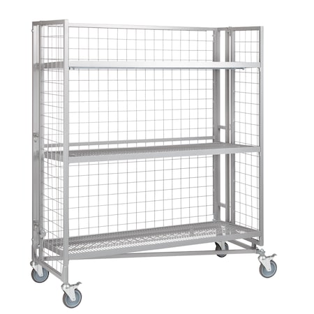 Heavy Duty Nesting Wire Cart, 5