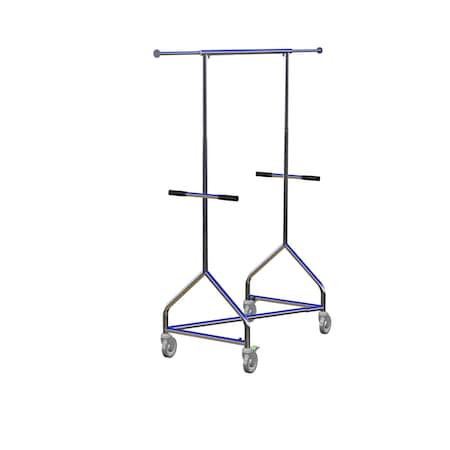Rolling Rack with bumpers;5