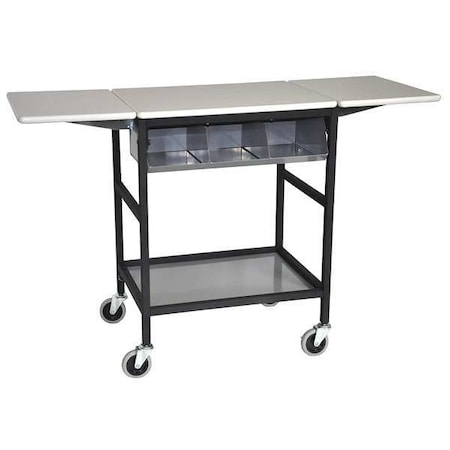 Ergonomic Mobile Work Table, 20 In. W MPN:ERGO-28-K4