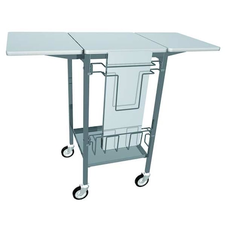 Mobile Work Table, 20 W x 46 In. L MPN:VLT-2046-FF1