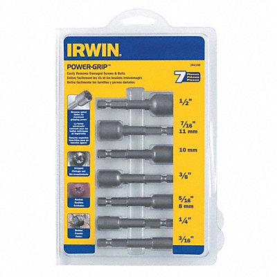 Screw Extractor Set 7pc HCS Case MPN:394100