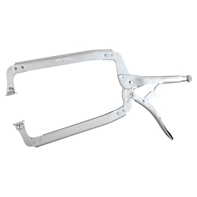 Vise-Grip C Clamp Lockinswivel Pad Tip 18-Inch MPN:22