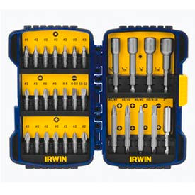 IRWIN 30 Pc. Screwdriver Bit Set-Fastener Drive Tool Set IWAF1230