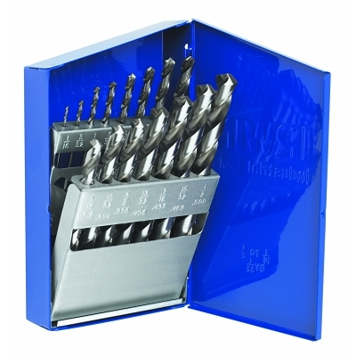 15 Pc General Purpose Hss Drill Set 1/16-1/2
