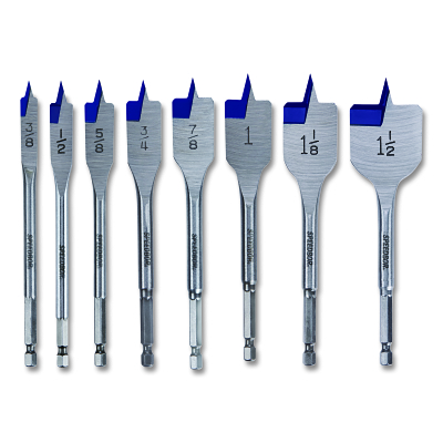 8 Pc Speedbor Max Wood Drilling Set MPN:IWAX128PC