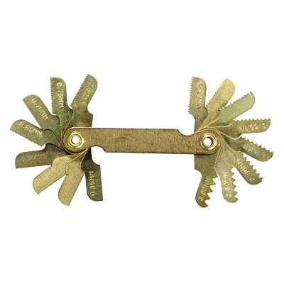 16-Leaf Metric Thread Gauge MPN:11016ZR