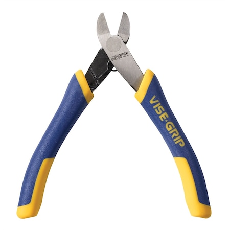 Flush Diagonal Pliers, w/Spring 4-1/2