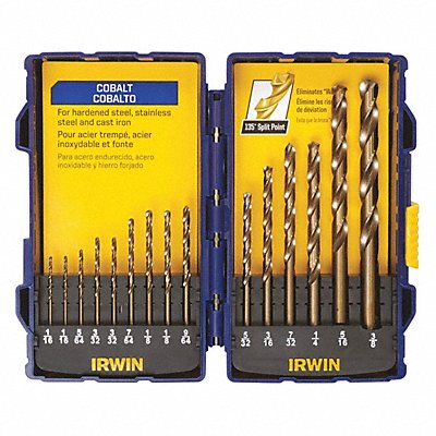 Jobber Length Drill Set 15pc HSS MPN:316015