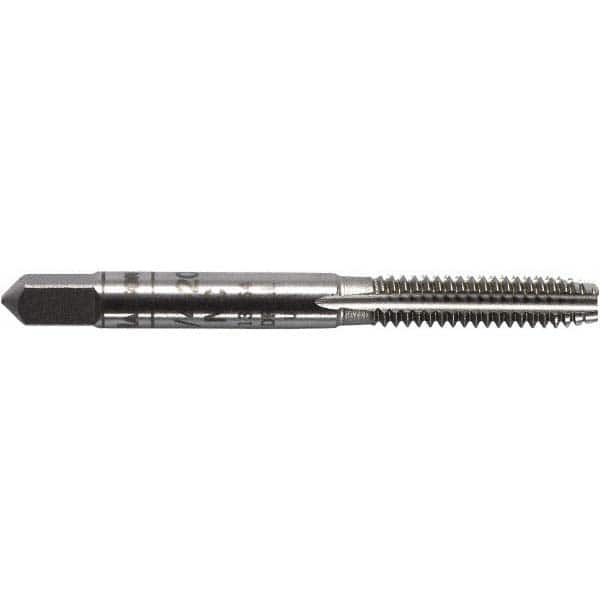 Straight Flute Tap: 1-8 UNC, 4 Flute, Plug Chamfer, 2B Class of Fit, Carbon Steel, Bright/Uncoated Finish MPN:1465ZR