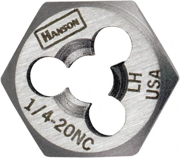 Hex Rethreading Die: 3/4-10, Left Hand, Carbon Steel MPN:7758