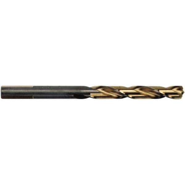 Jobber Drill: 17/64in Dia  100 deg Point  High Speed Steel MPN:73117