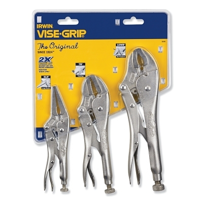 3 Pc Original Locking Pliers Set C MPN:323S