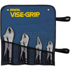 IRWIN VISE-GRIP® 71 4 Piece The Original™ Locking Plier Set W/ Pouch 71