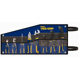 IRWIN VISE-GRIP® 2078712 8 PC. Set (Lng Nose Slp Joint Dia. Tng & Grv Linesman Adj. Wrnch) 2078712
