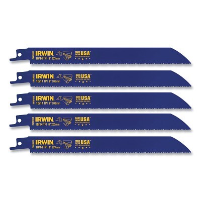 Irwin Recip 8IN 10/14TPI5PK MPN:2018882