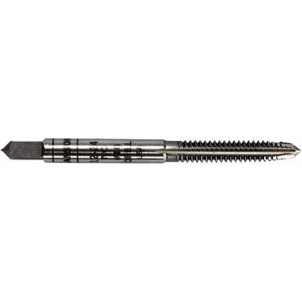 M5x0.80 Plug RH 2B Carbon Steel 4-Flute Straight Flute Hand Tap MPN:1722ZR