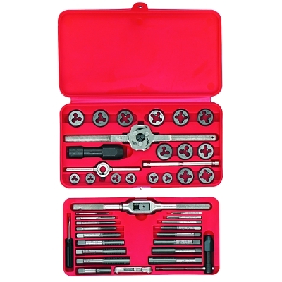 Set Tap&Die 41PC Hex Hanson MPN:24606