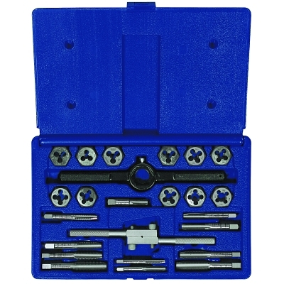 Set Tap&Die 1/4-1/2 1 Hex Hans 1/4-1/2NC+N MPN:24614