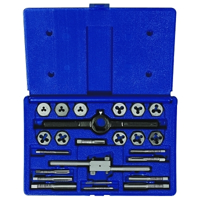 Set Tap&Die 24PC Metrichanson Thrd 1 Hx 8 MPN:26313