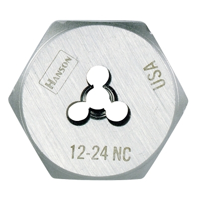 Die 1/4-20 1 Hex Hanson MPN:6520ZR