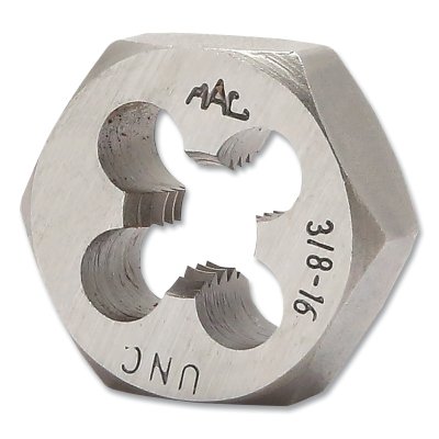Die 3/8-16 1 Hex Hanson MPN:6534ZR