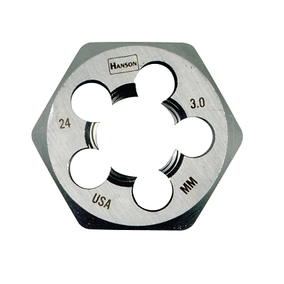 Die 24MM-3 1-13/16 Hex Hanson MPN:8569