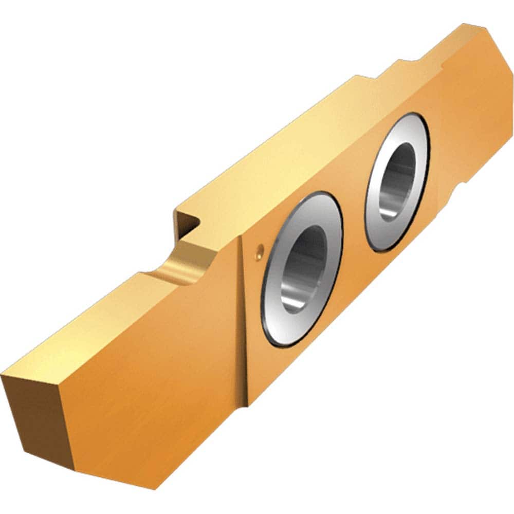 Cutoff Insert: SCIR 41-250R15K00, Carbide, 2.50 mm Cutting Width, 0.0984