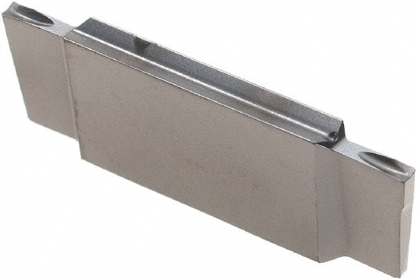 Cutoff Insert: DGR 1001J -8D IC908, Carbide, 1.00 mm Cutting Width, 0.0394