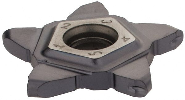 Cutoff Insert: PENTA 24N239J120   908, Carbide, 2.39 mm Cutting Width, 0.0941