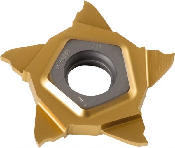 Cutoff Insert: PENTA24R100P06D IC1008, Carbide, 1.00 mm Cutting Width, 0.0394