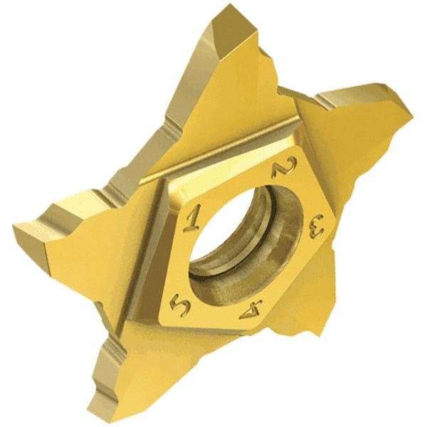 Cutoff Insert: PENTA24R150P15D IC1008, Carbide, 1.50 mm Cutting Width, 0.0591