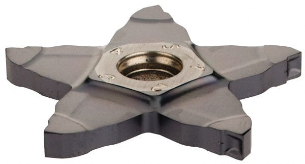 Cutoff Insert: PENTA34N300C020 IC908, Carbide, 3.00 mm Cutting Width, 0.1180