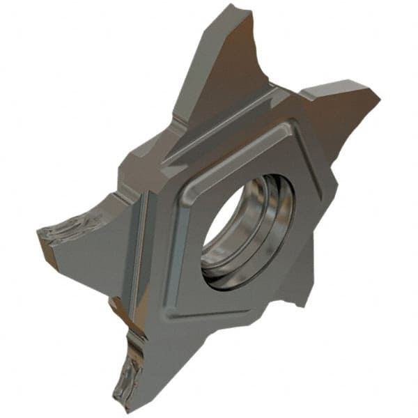 Cutoff Insert: PENTA24R200Z06D IC1008, Carbide, 2.00 mm Cutting Width, 0.0787