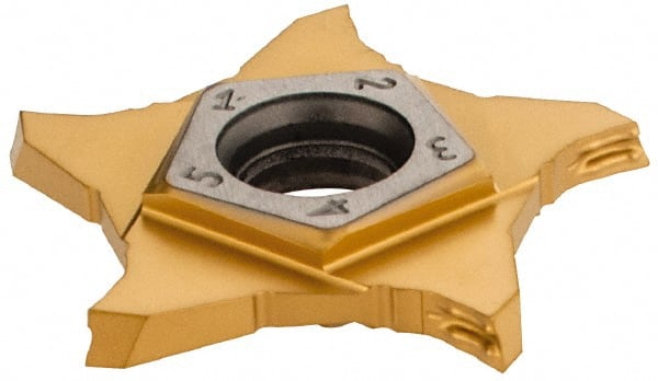 Cutoff Insert: PENTA24R200Z15D IC1008, Carbide, 2.00 mm Cutting Width, 0.0787