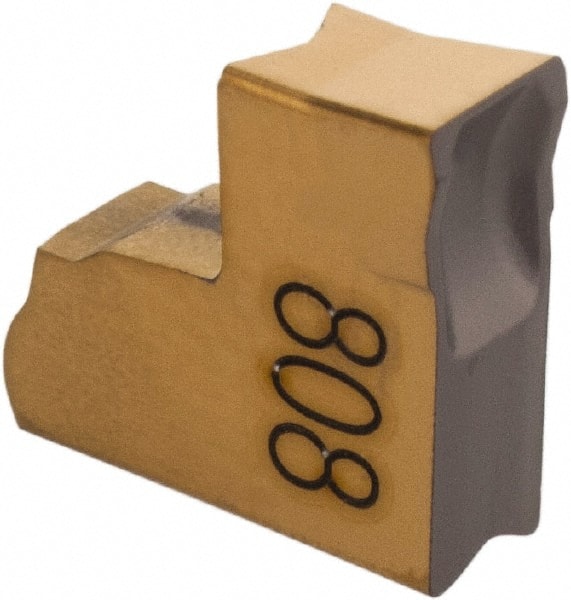 Cutoff Insert: TAG N3C  IC808, Carbide, 3.05 mm Cutting Width, 0.1200