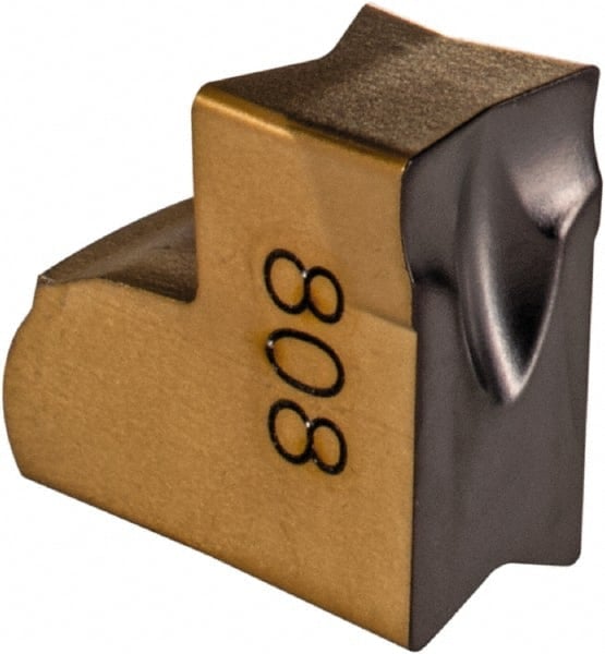 Cutoff Insert: TAGN4J IC808, Carbide, 3.99 mm Cutting Width, 0.1570