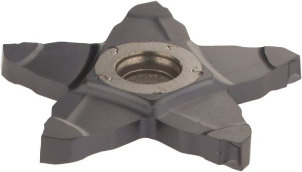 Cutoff Insert: PENTA34R300C06D IC908, Carbide, 3.00 mm Cutting Width, 0.1180