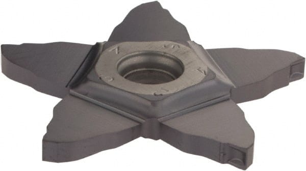 Cutoff Insert: PENTA34N247C020 IC908, Carbide, 2.47 mm Cutting Width, 0.0972