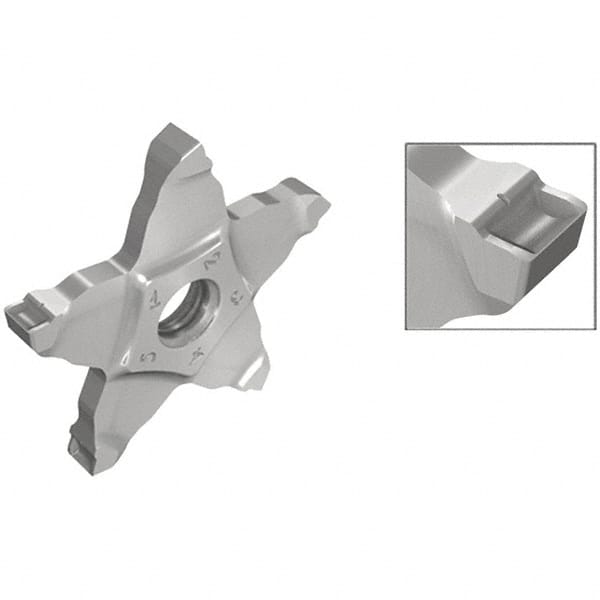 Cutoff Insert: PENTA34N300C150 IC908, Carbide, 3.00 mm Cutting Width, 0.1181