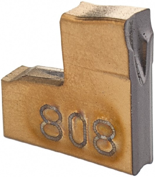 Cutoff Insert: TAG L 2J-6D IC808, Carbide, 2.00 mm Cutting Width, 0.0787