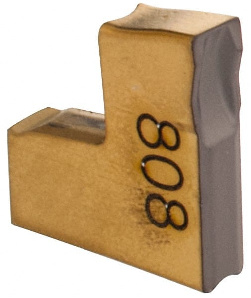 Cutoff Insert: TAGL2C6D IC808, Carbide, 2.05 mm Cutting Width, 0.0807